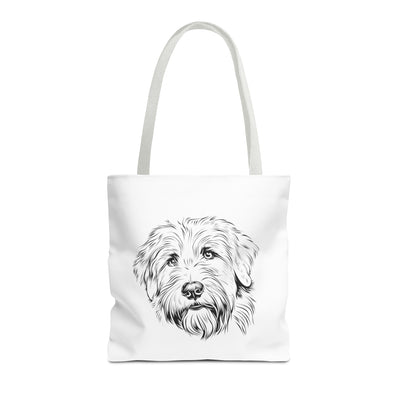 Black Russian Terrier Tote Bag