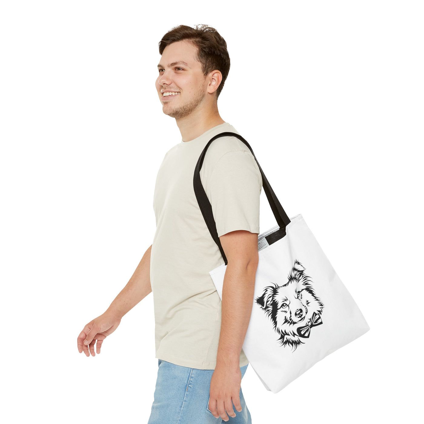 Border Collie Tote Bag