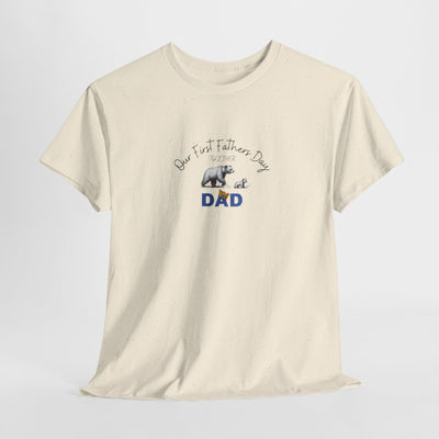 Personalized Shirt, First Fathers Day Shirt, Gift For Dads