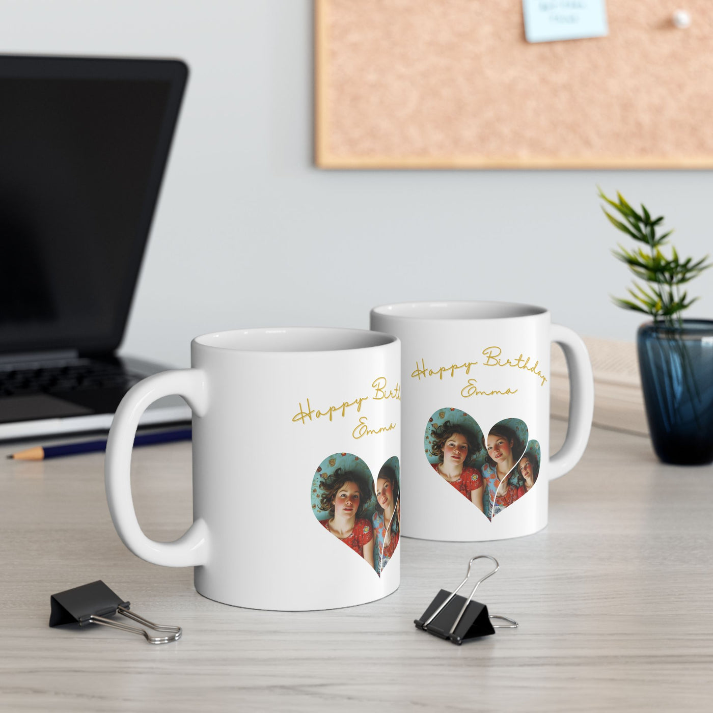 Photo Mug, Personalize with Name