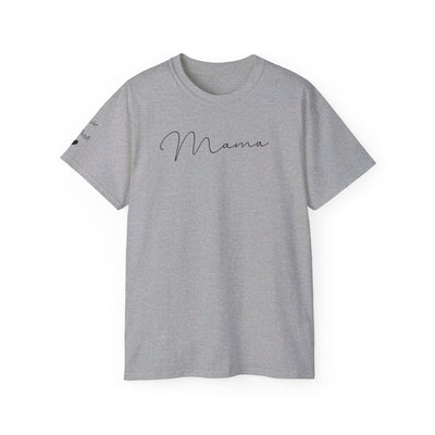 Mama Tshirt Sleeves Personalized