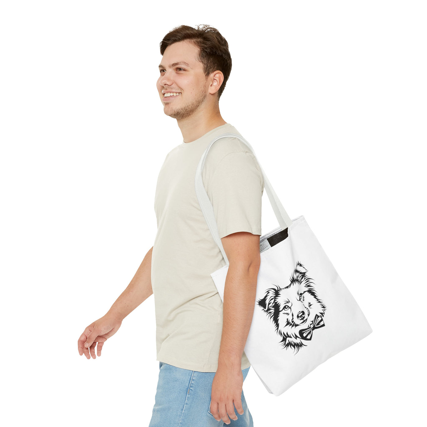 Border Collie Tote Bag