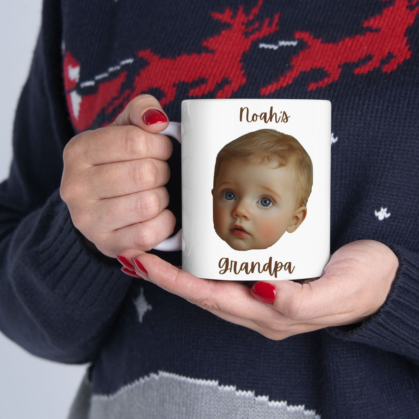 Photo Personalized Grandpa Mug