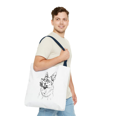 German Shepherd Tote Bag