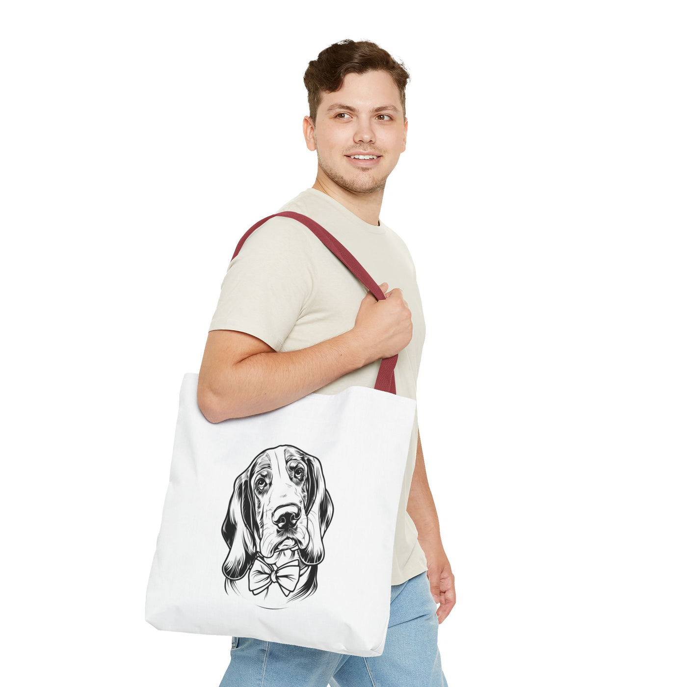 Basset Hound Tote Bag