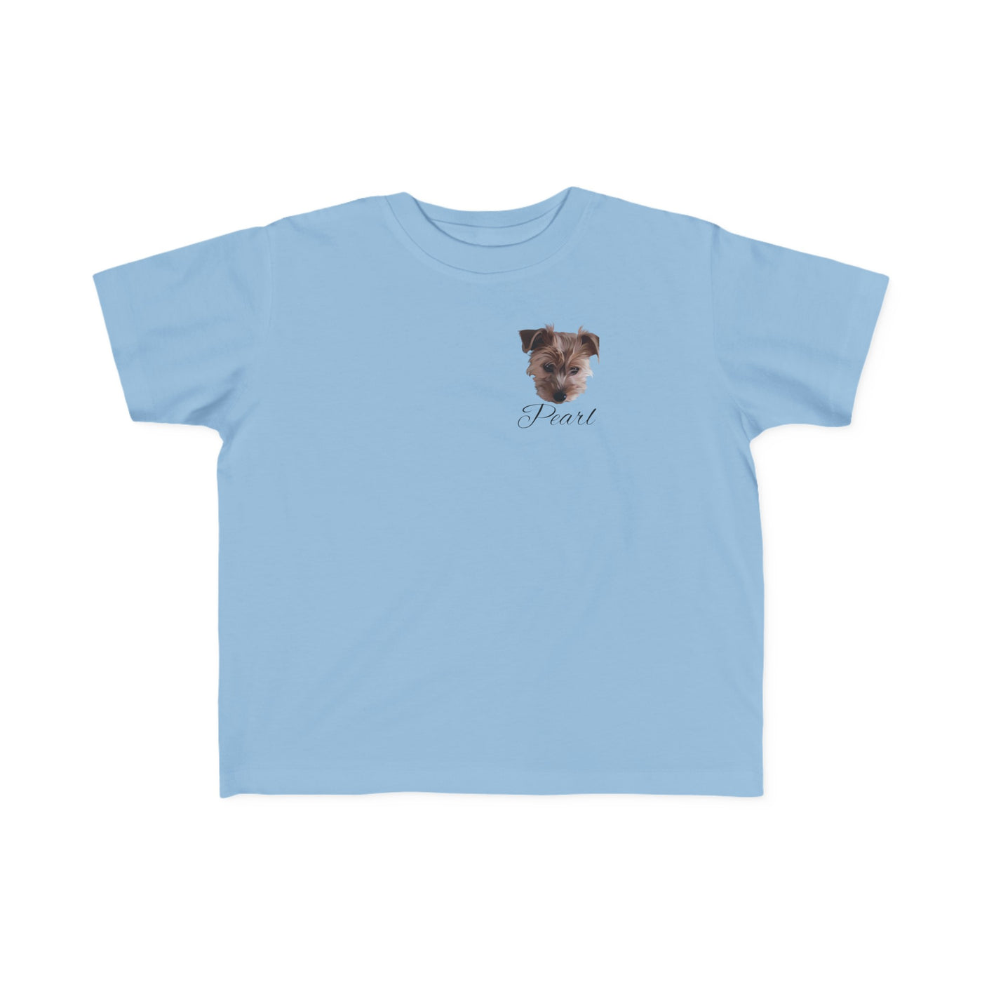 Custom Personalized Dog Toddler Tshirt