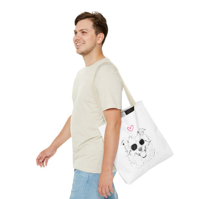 Border Collie Tote Bag