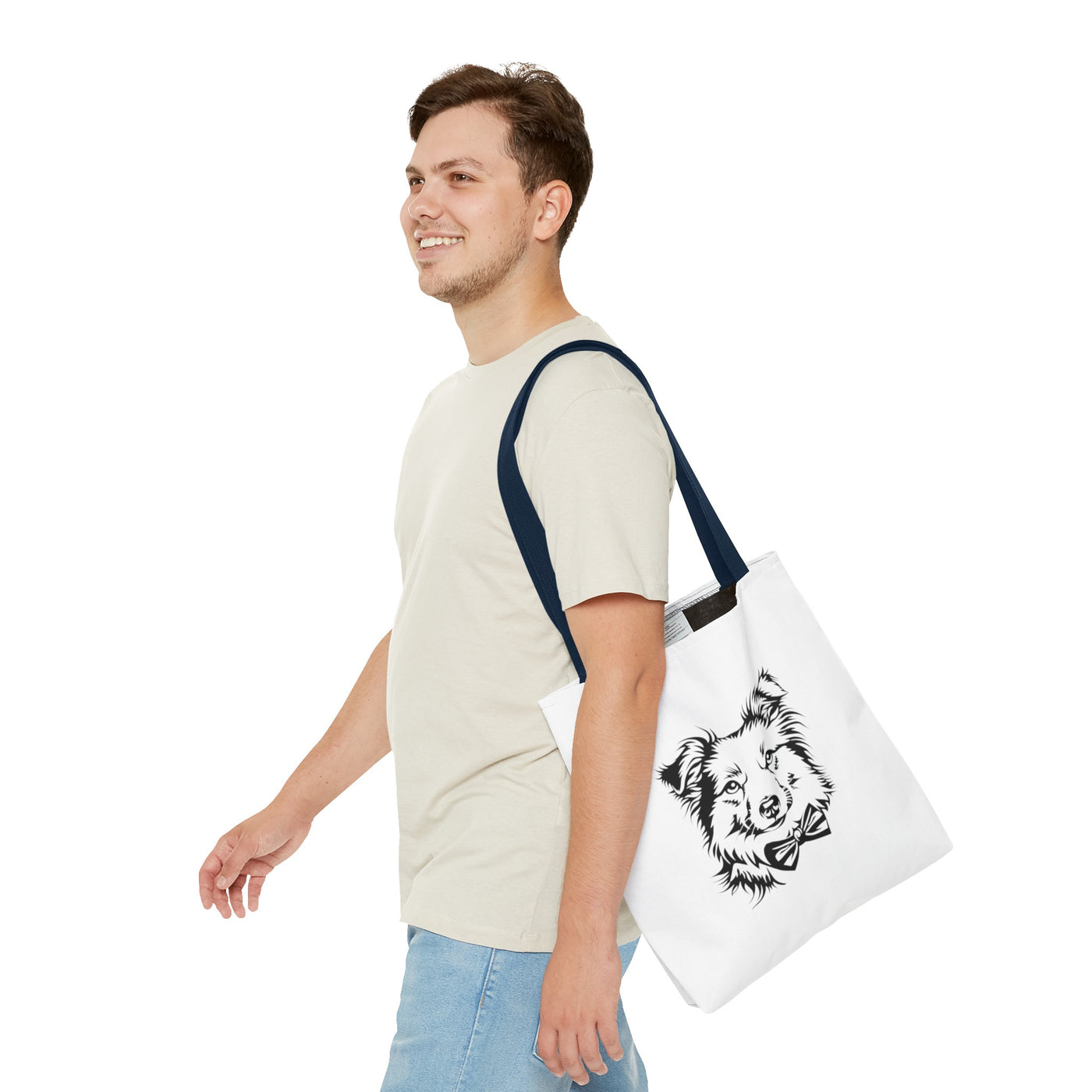 Border Collie Tote Bag