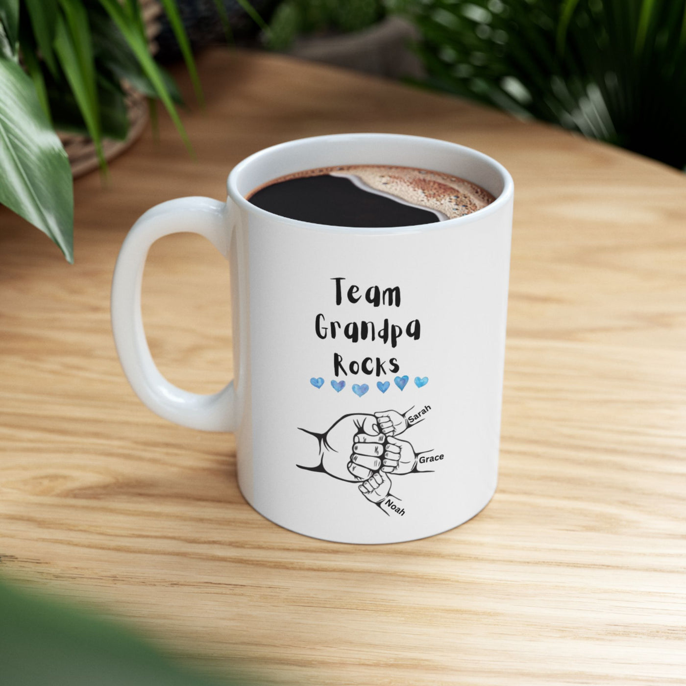 Custom Name Mug Grandpa