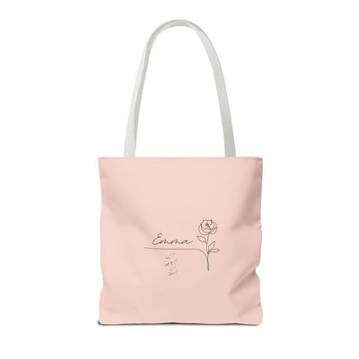 Personalized Name Tote Bag