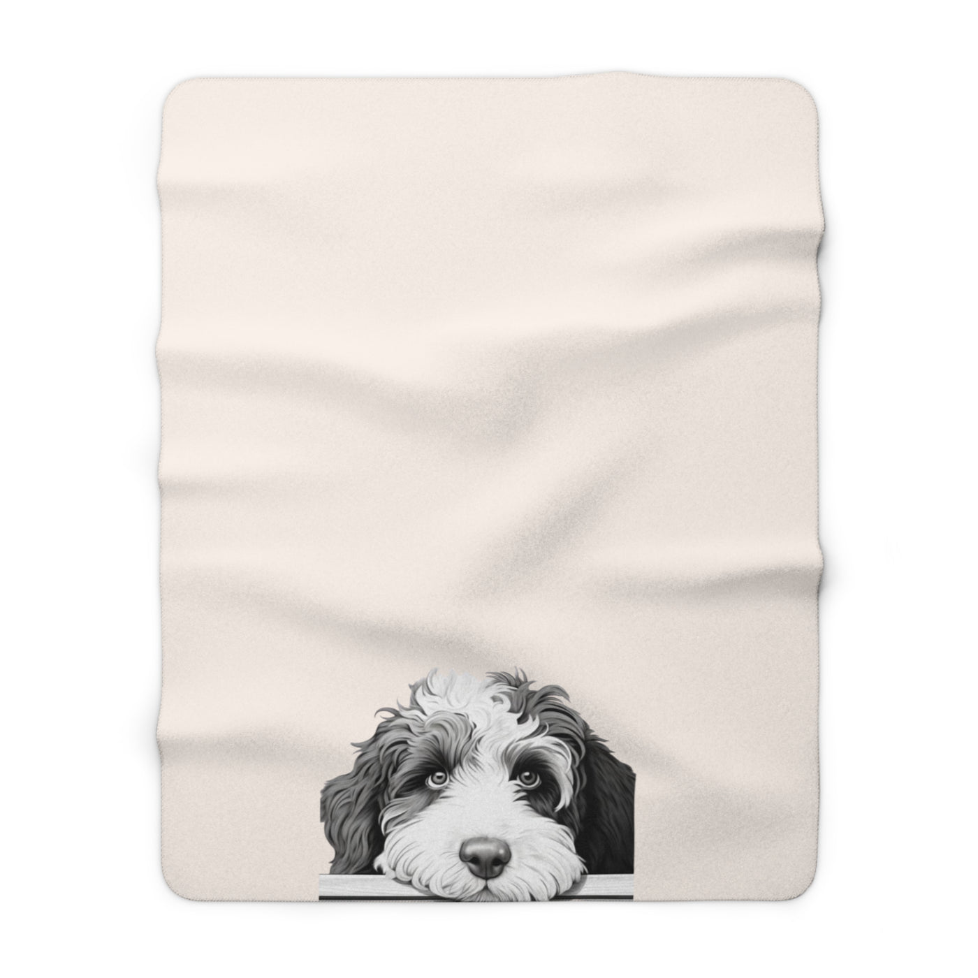 Sheepdog Sherpa Fleece Blanket