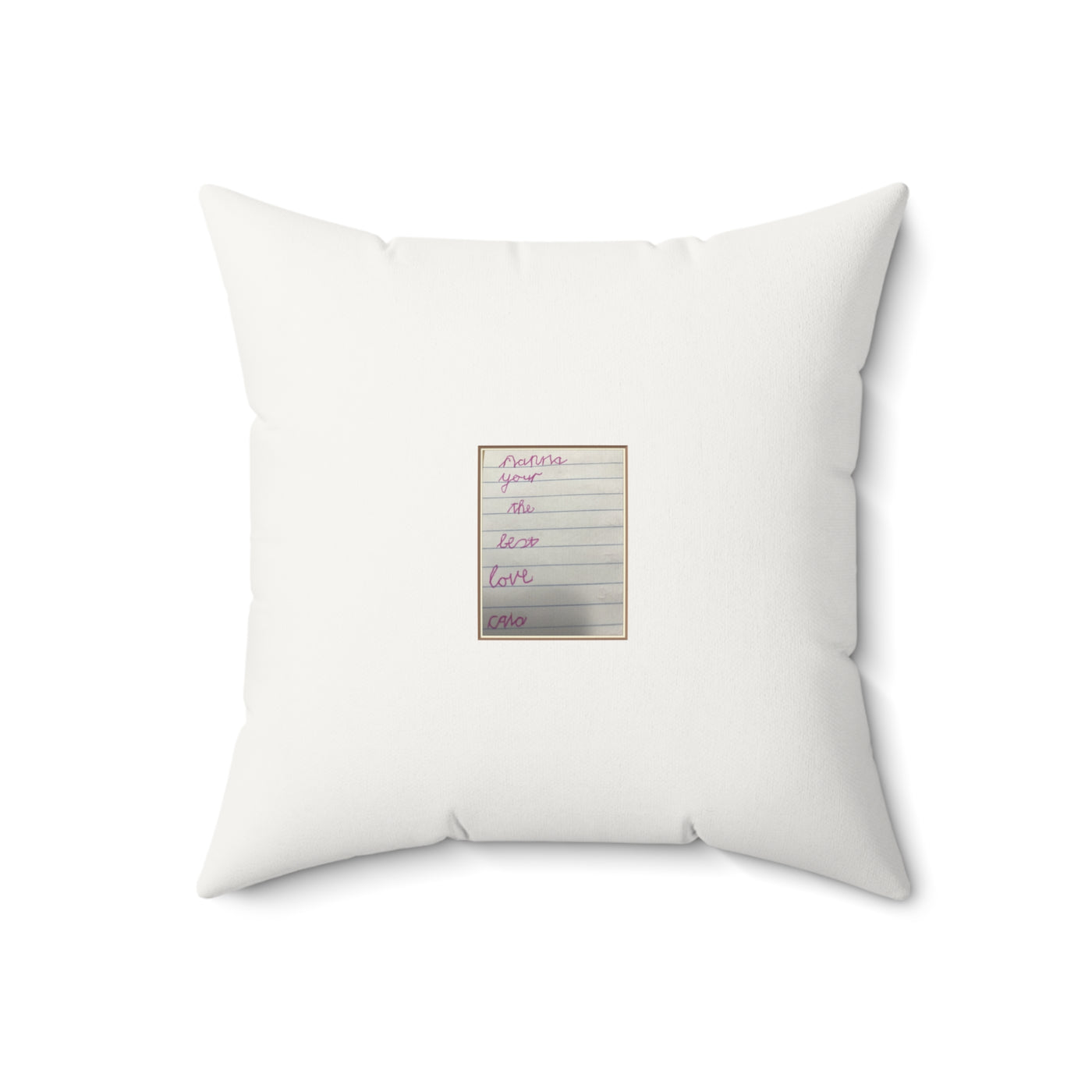 Personalized Photo & Personalized Message Grandma Pillow