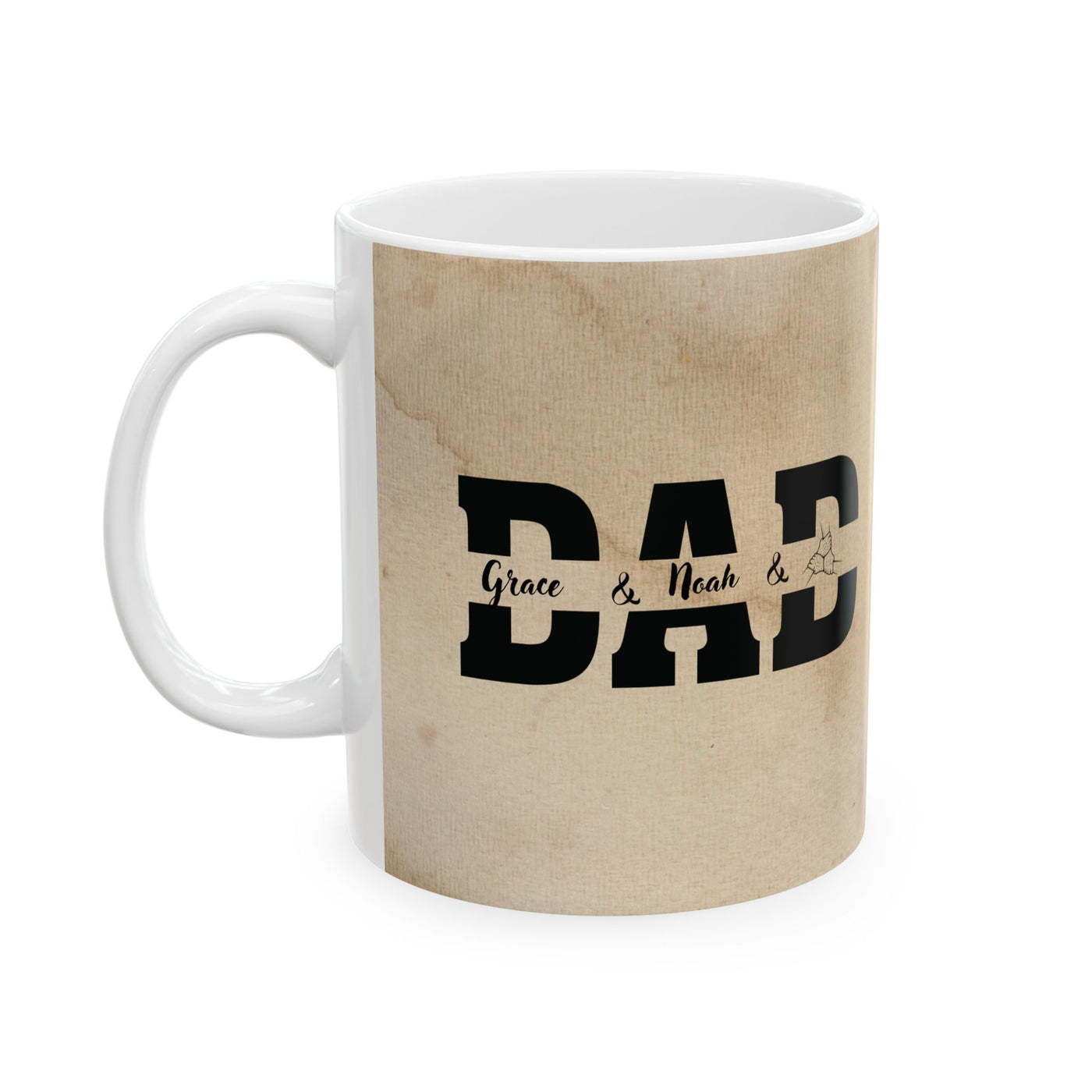 Dad Personalized Name Mug