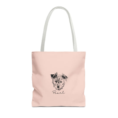 Pet Portrait Tote Bag