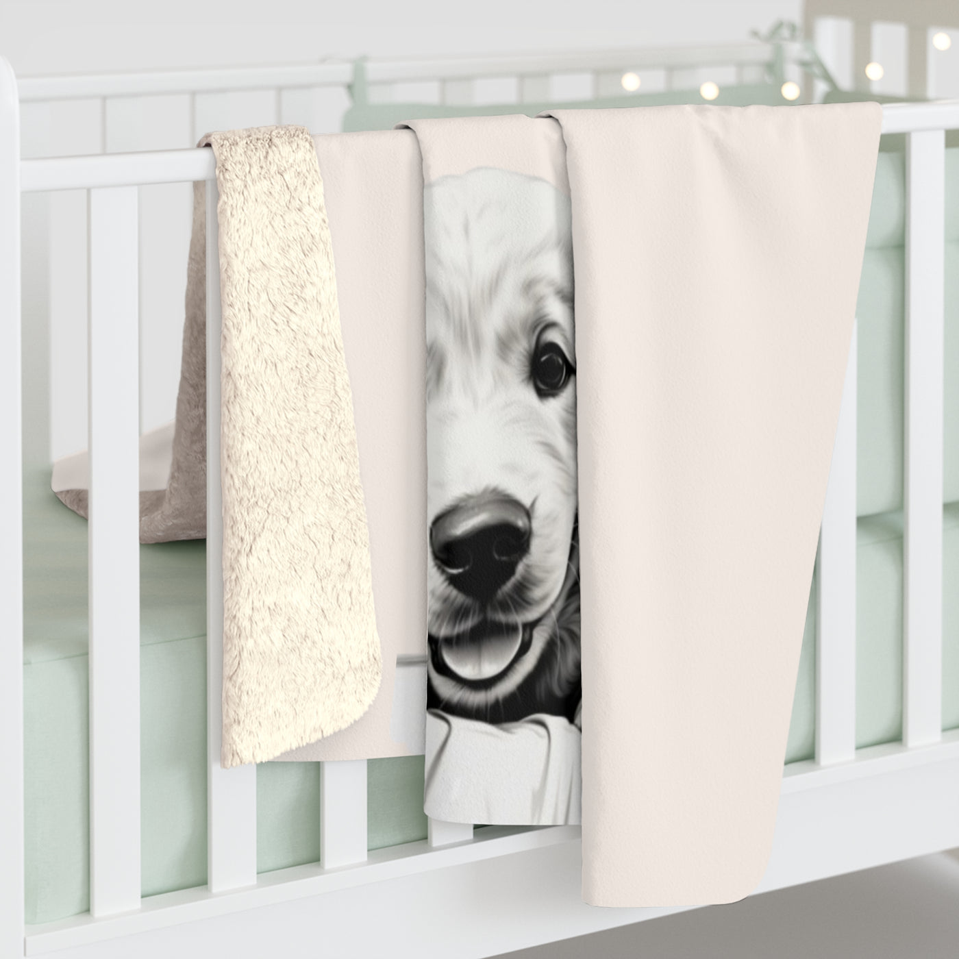 Labrador Sherpa Fleece Blanket