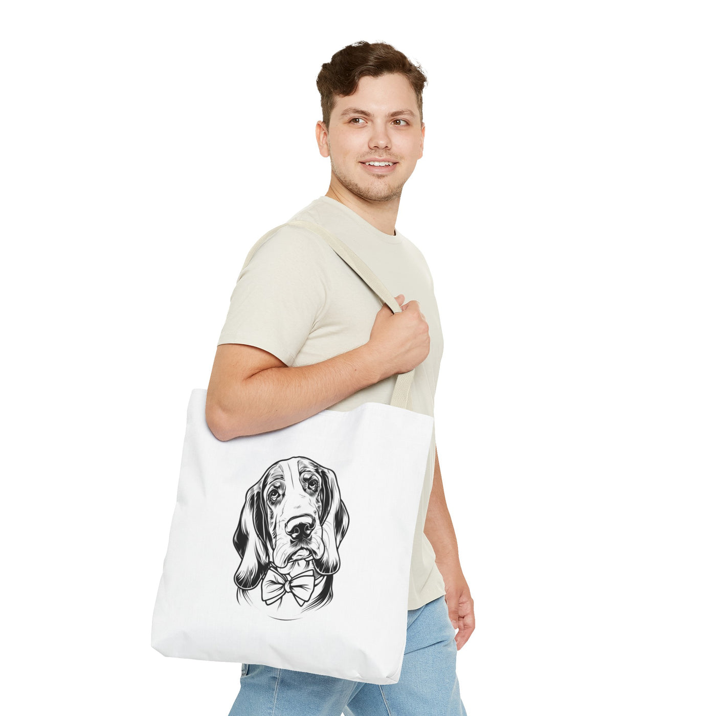 Basset Hound Tote Bag