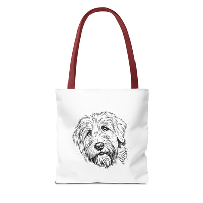 Black Russian Terrier Tote Bag