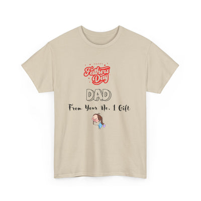 Dad First Fathers Day Tshirt