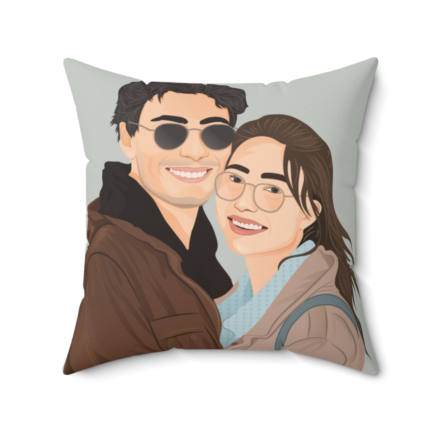 Custom Drawn Peron Pillow