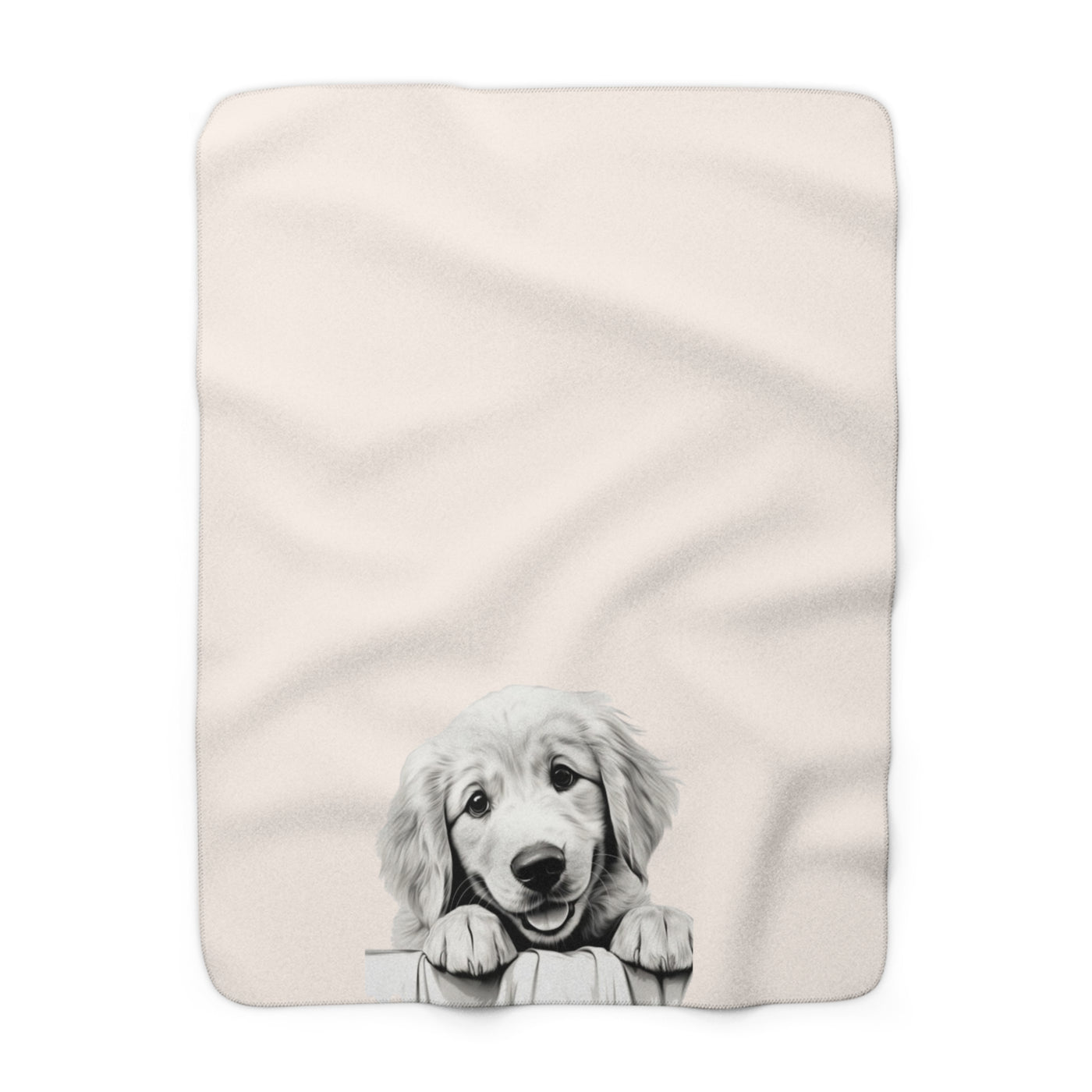 Labrador Sherpa Fleece Blanket