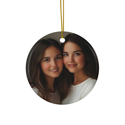 Sister Custom Photo Ornament