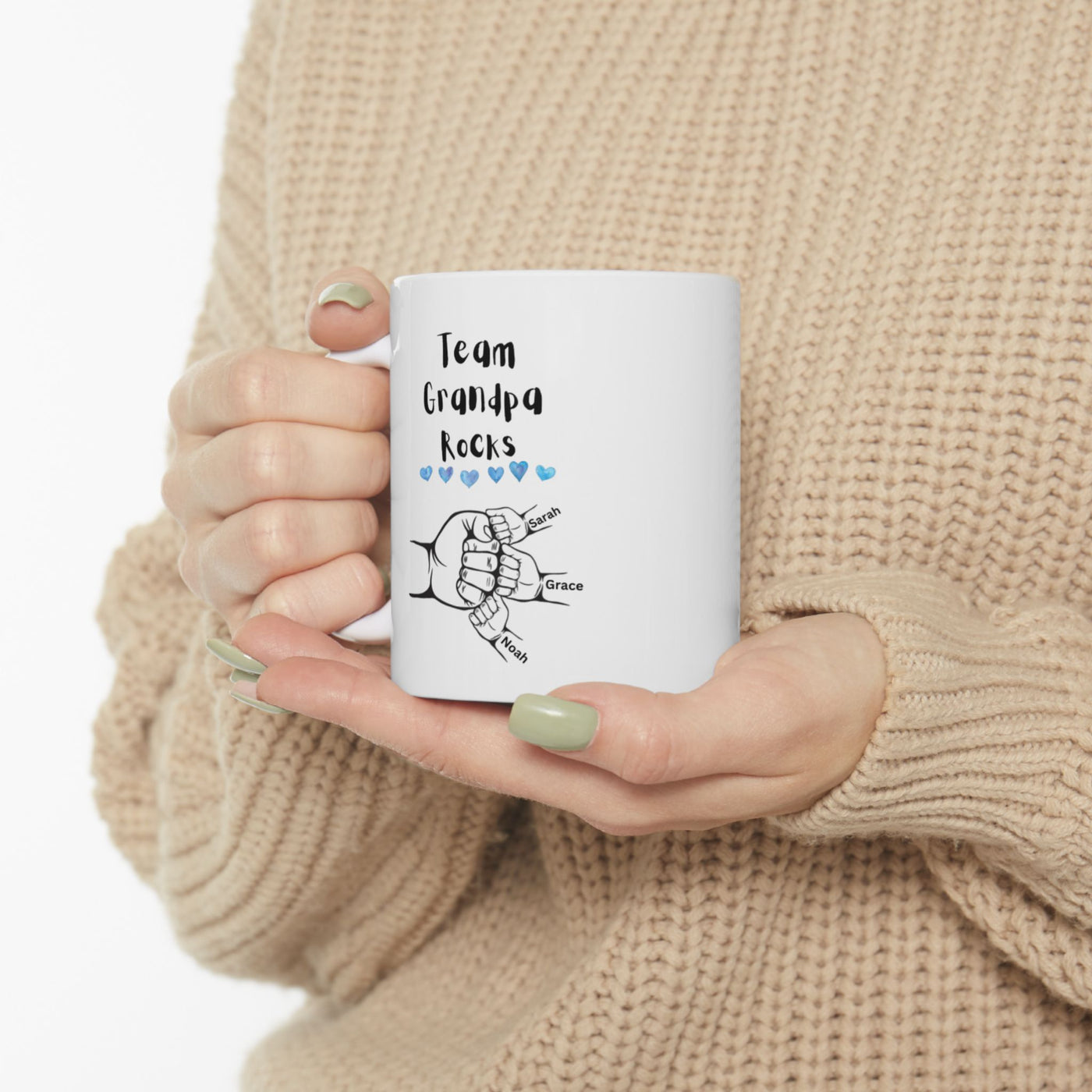 Custom Name Mug Grandpa