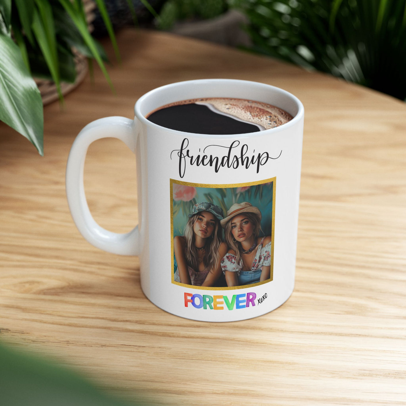 Custom Photo Friendship Mug