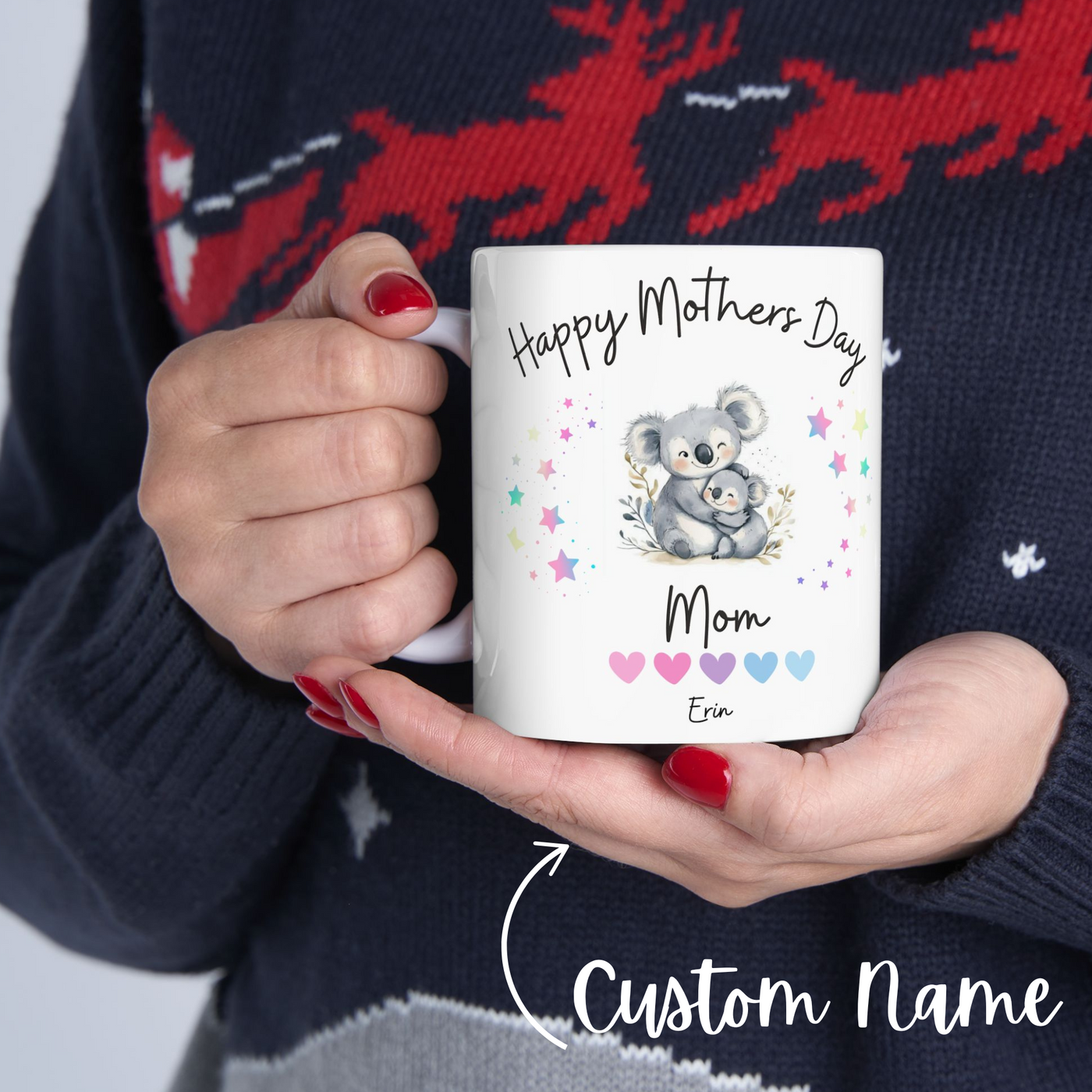 Mom Birthday Gift, Custom Coffee Mug