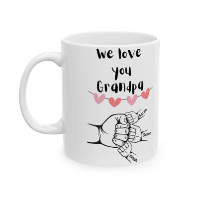 Custom Name Mug Grandpa