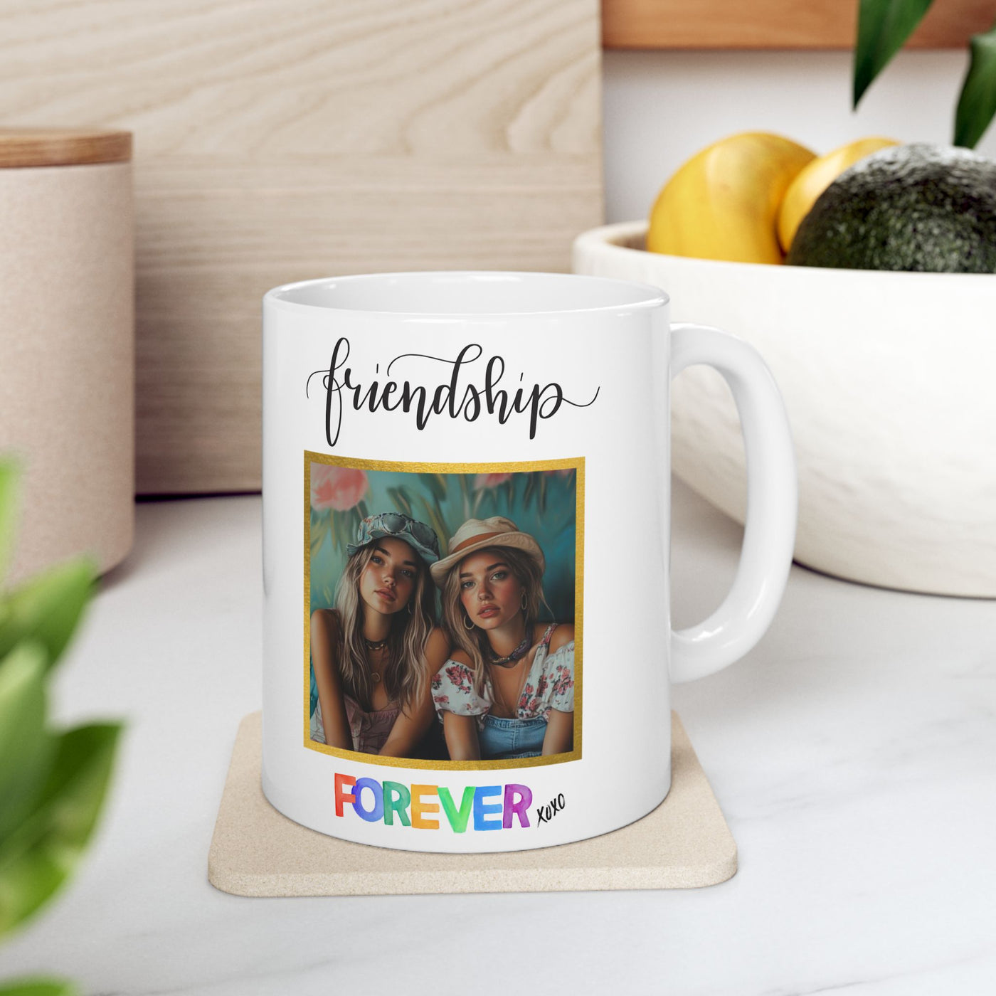 Custom Photo Friendship Mug