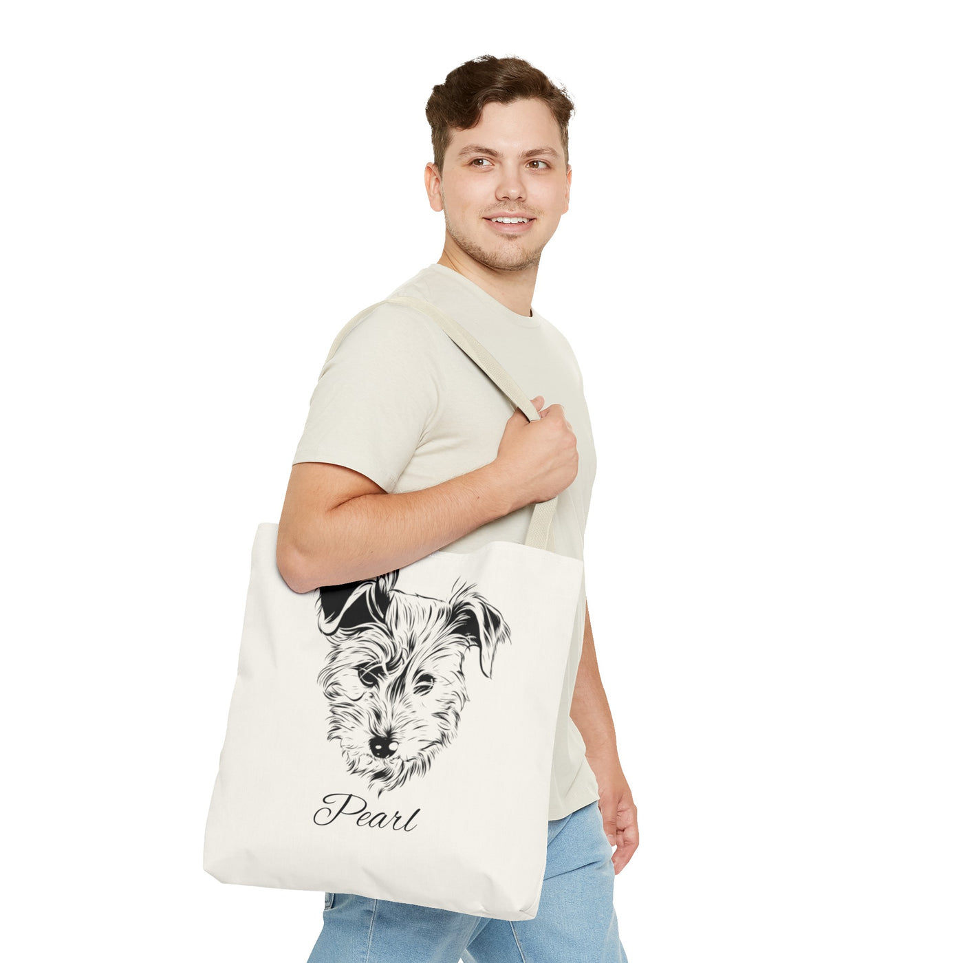 Personalized Dog Tote Bag