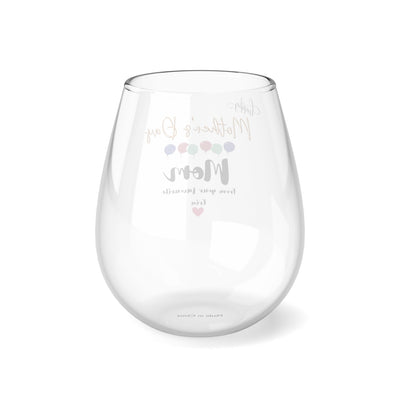 Personalized Name Stemless Wine Glass, 11.75oz