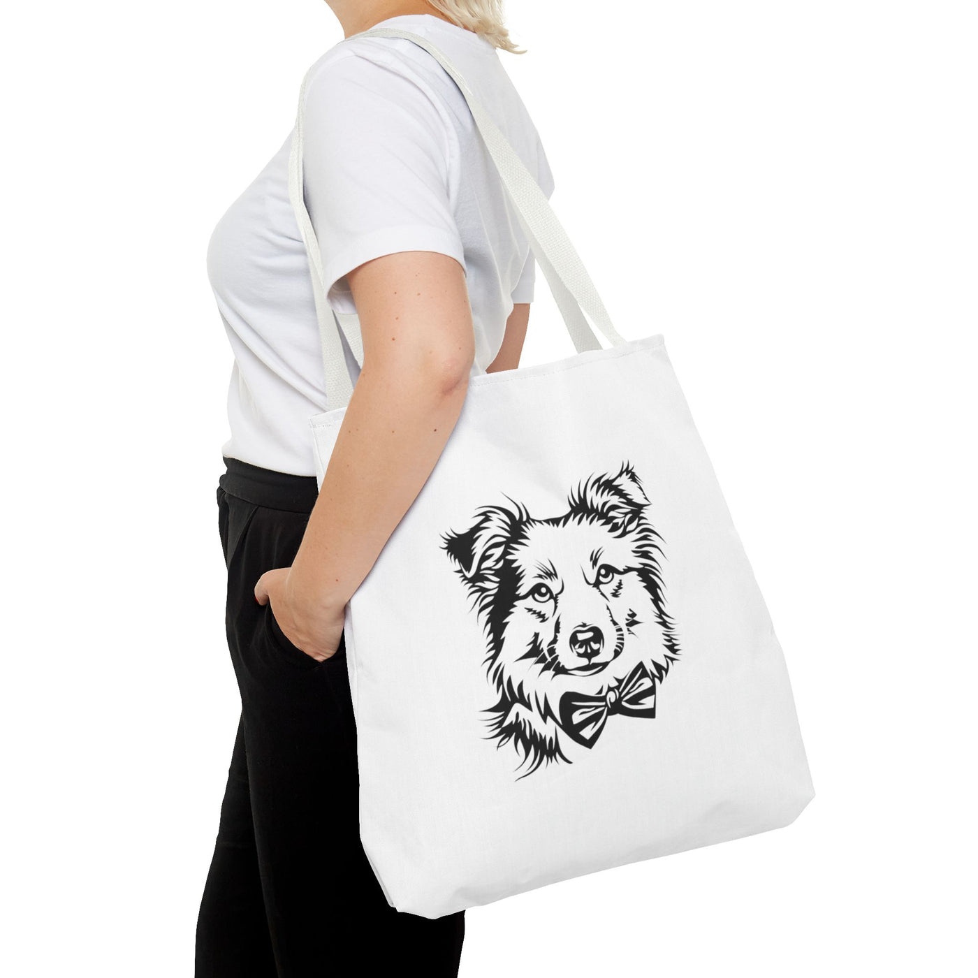 Border Collie Tote Bag