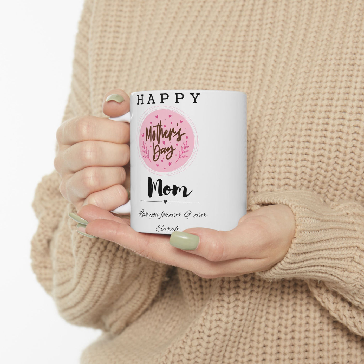 Personalized Name Mothers Day Mug