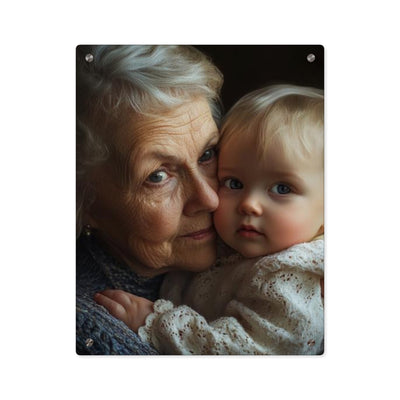 Grandma Custom Photo Acrylic Wall Art Panels