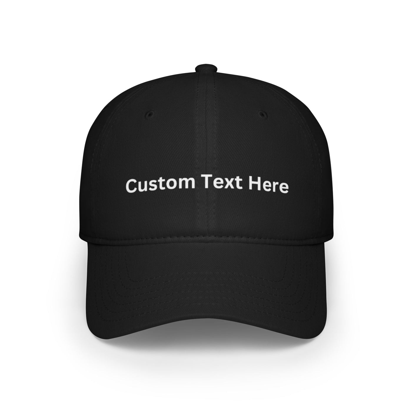 Custom Text Baseball Cap