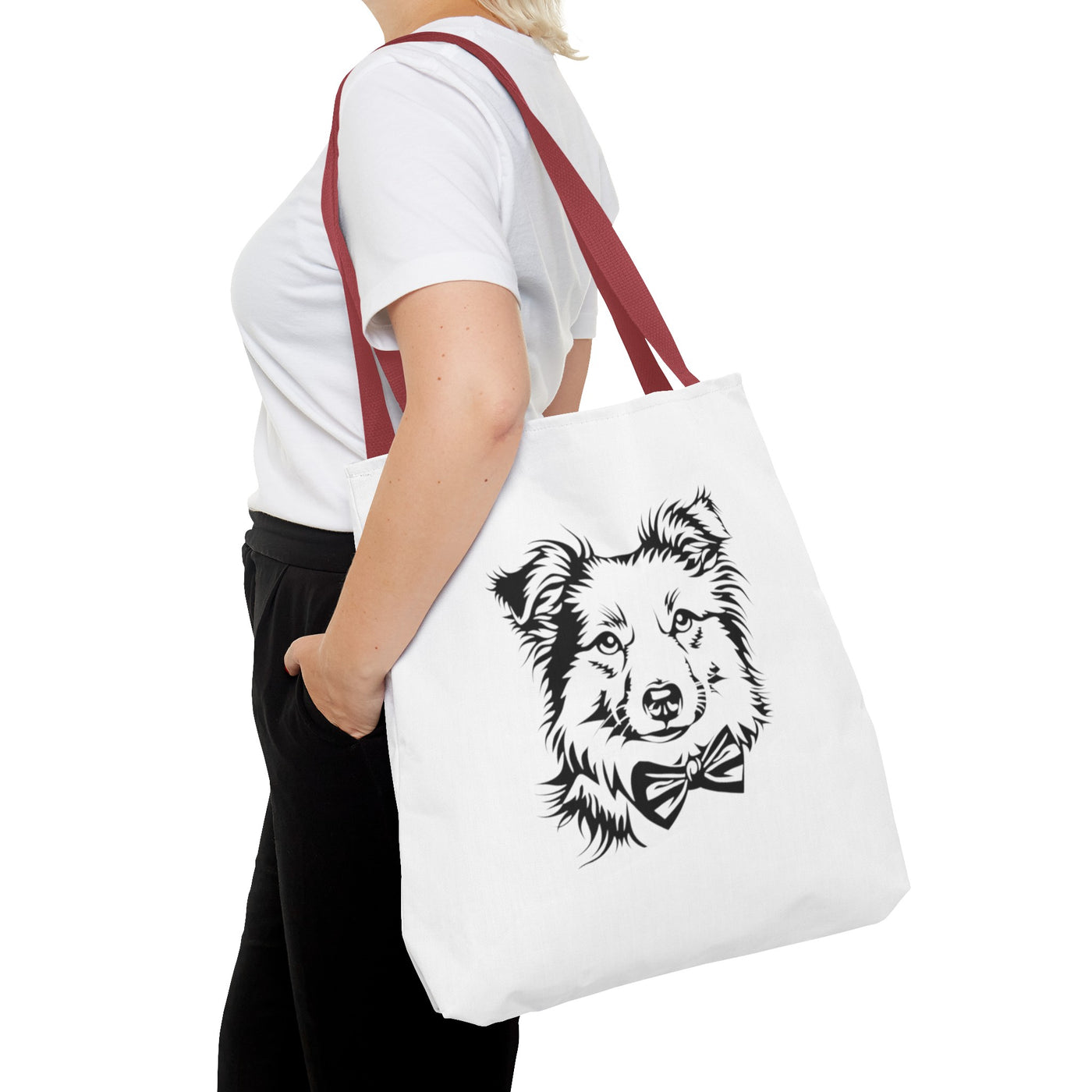 Border Collie Tote Bag