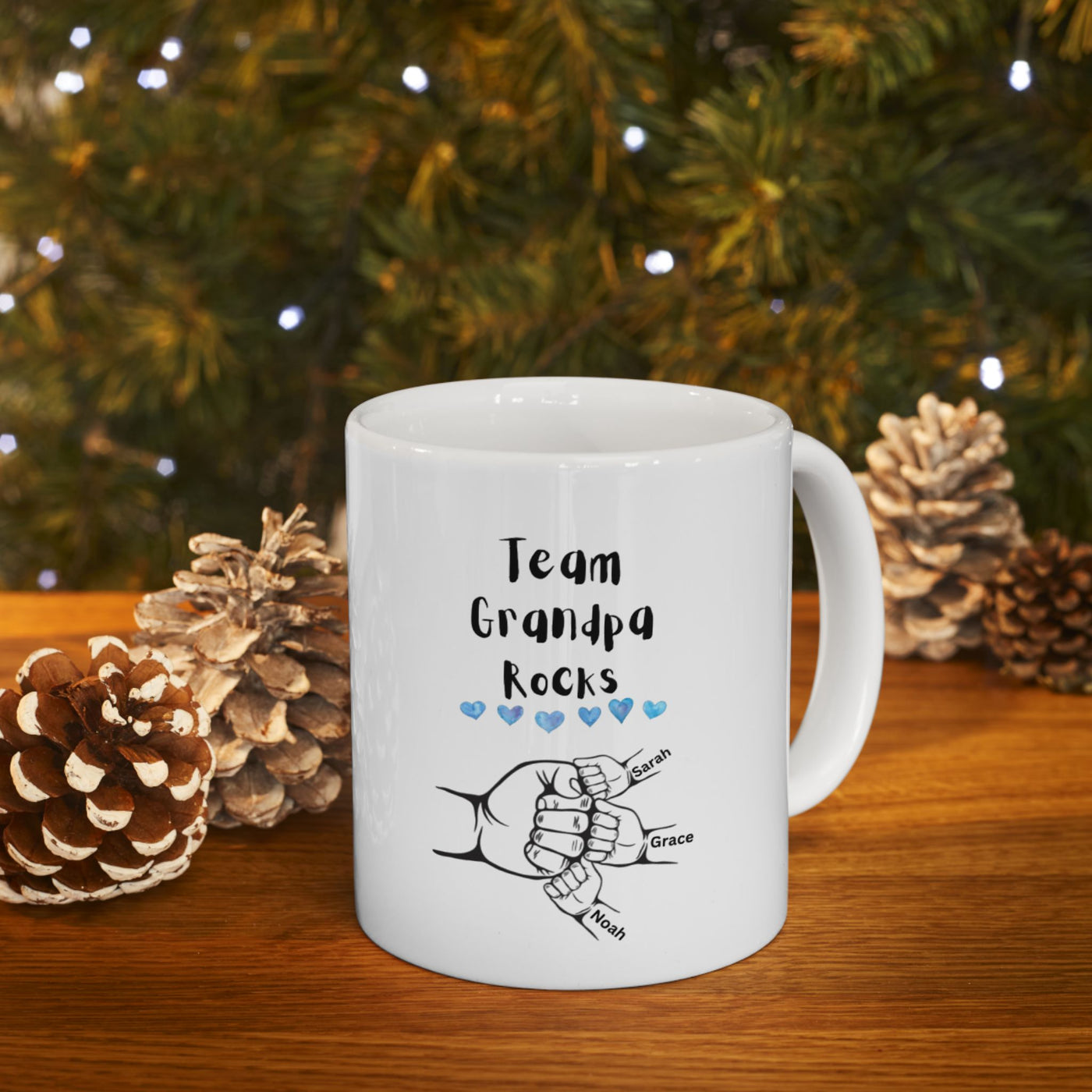 Custom Name Mug Grandpa