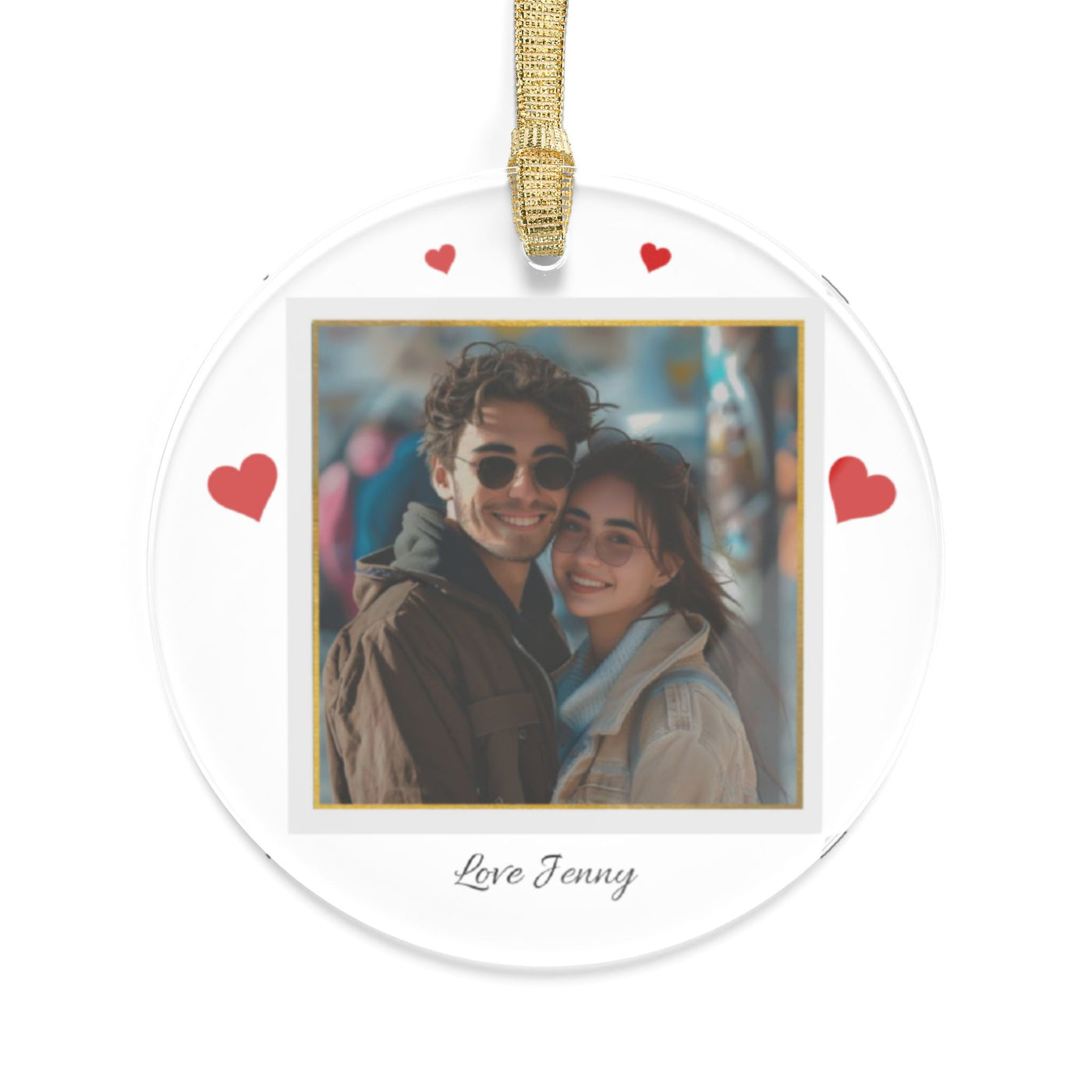 Custom Photo Car Ornament