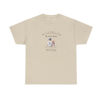 Dad First Fathers Day Tshirt