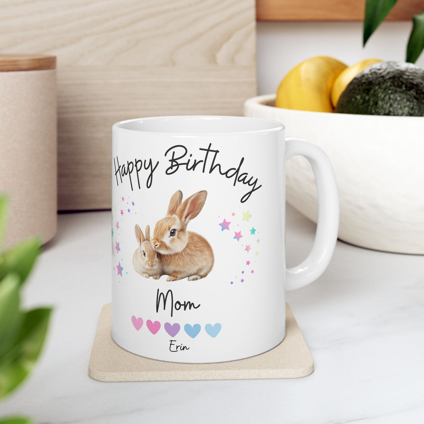 Personalized Name Happy Birthday Mug