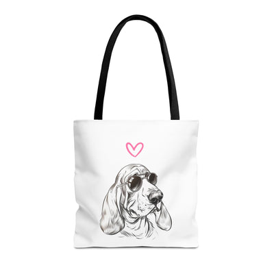 Basset Hound Tote Bag