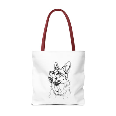 German Shepherd Tote Bag