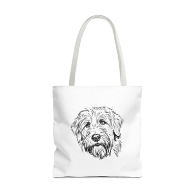 Black Russian Terrier Tote Bag