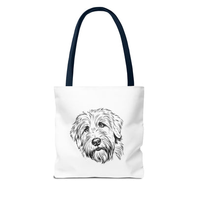 Black Russian Terrier Tote Bag