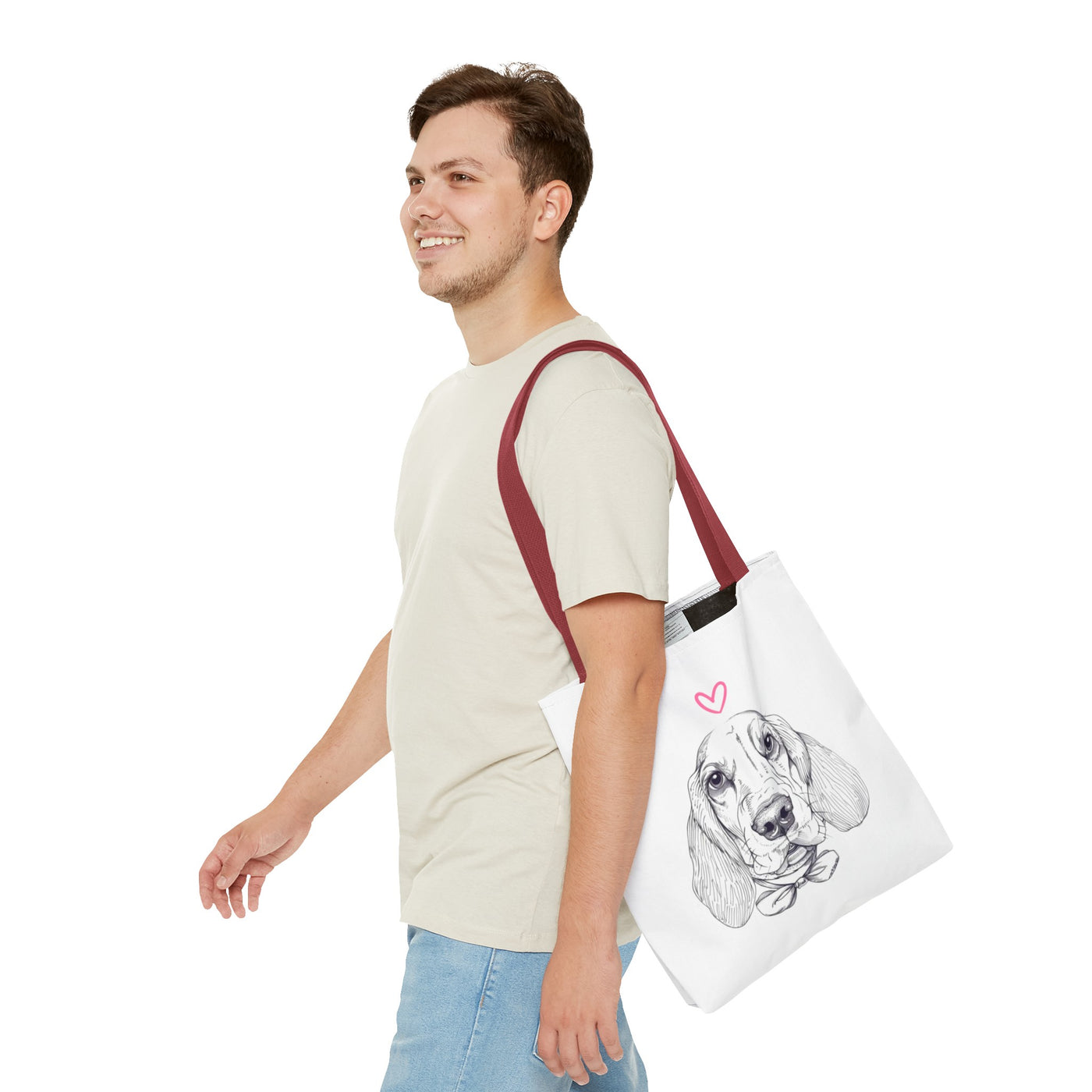 Basset Hound Tote Bag