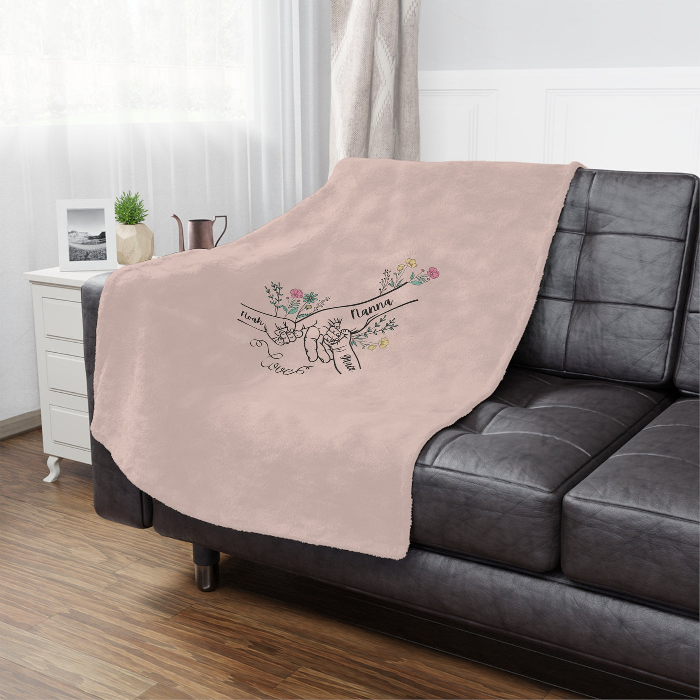 Personalized Nanna Blanket Gift