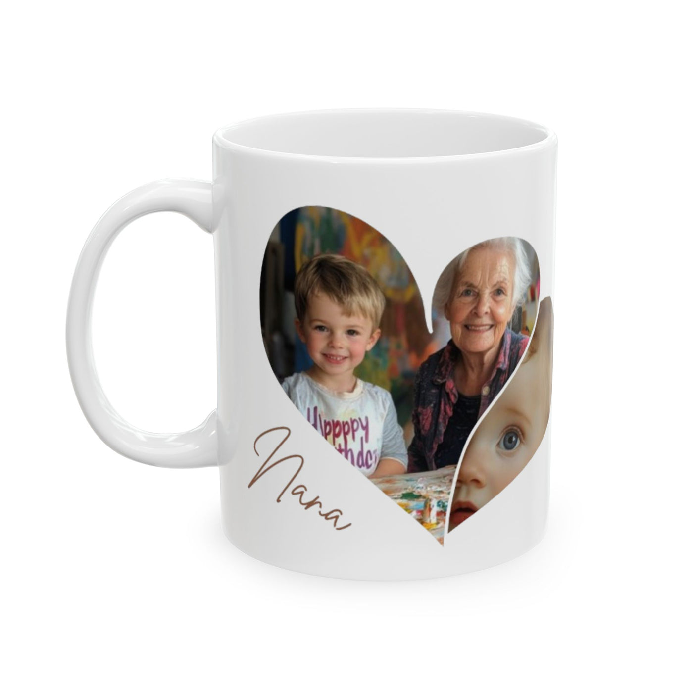 Personalized Photos Nana x 2 Mug