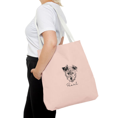 Pet Portrait Tote Bag