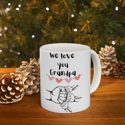 Custom Name Mug Grandpa